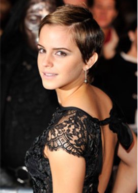 Emma Watson und ihr neuer Haarschnitt. Emma Watson und ihr neuer Haarschnitt.