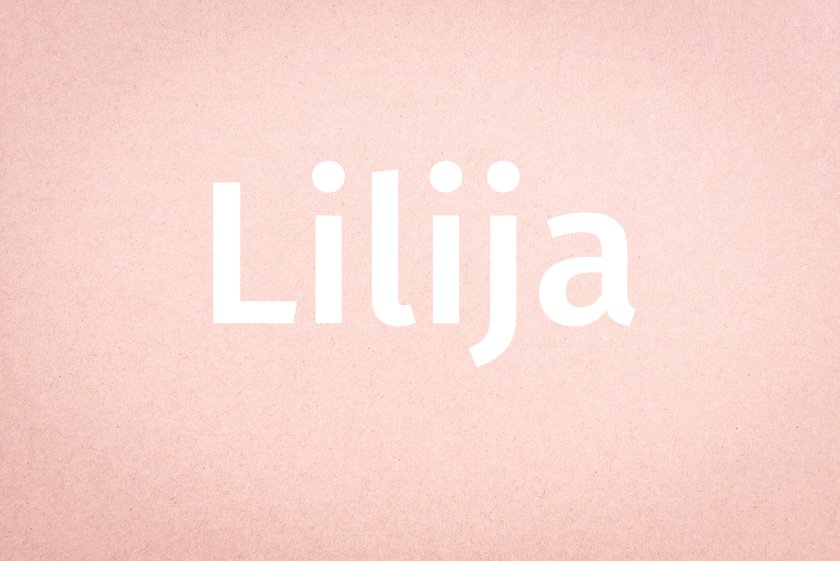 Name Lilija
