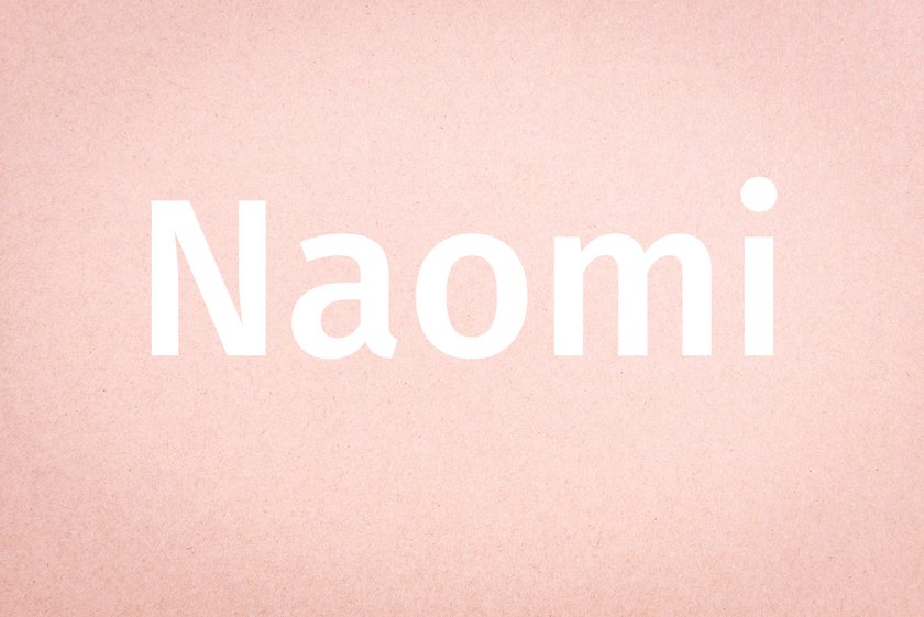 Name Naomi