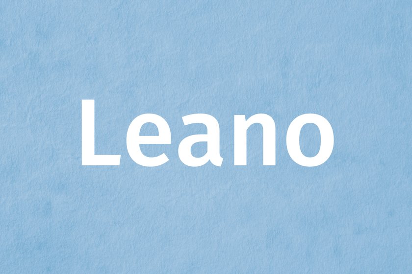 Jungenname 5 Buchstaben Leano