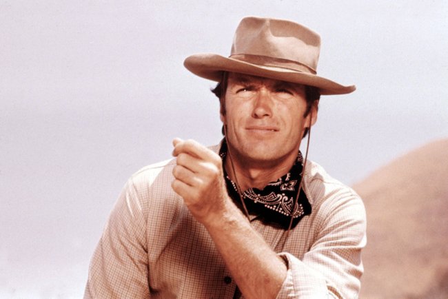 Clint Eastwood in der Serie „Tausend Meilen Staub“