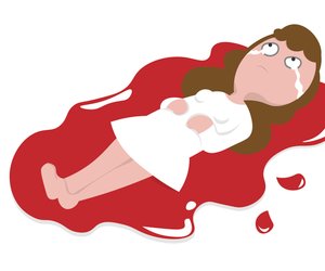 7 blutige Perioden-Probleme von Frauen