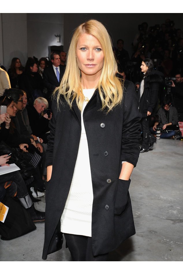 Gwyneth Paltrow bei einer Modenschau Gwyneth Paltrow bei einer Modenschau