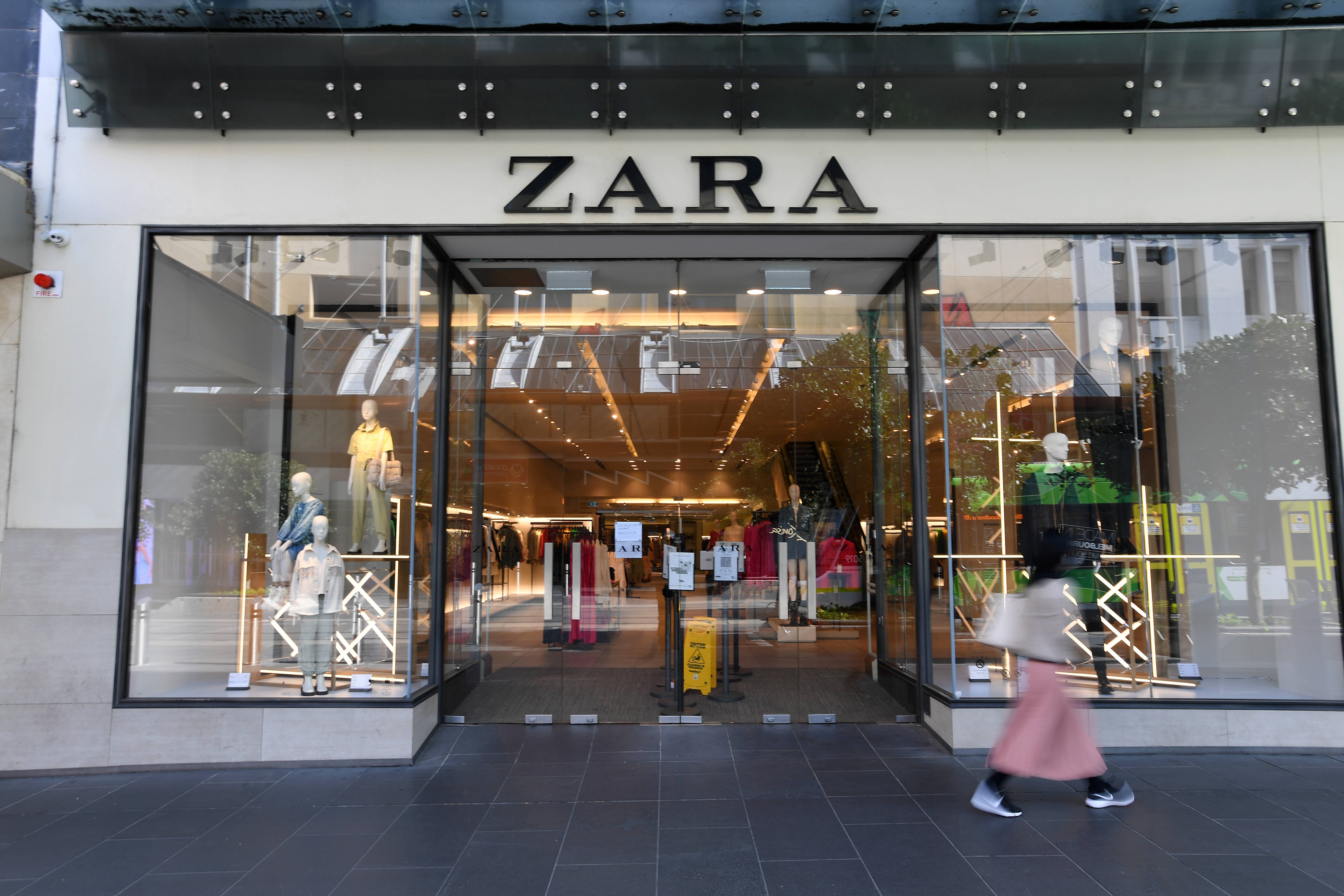 spanische Modemarken Zara Inditex