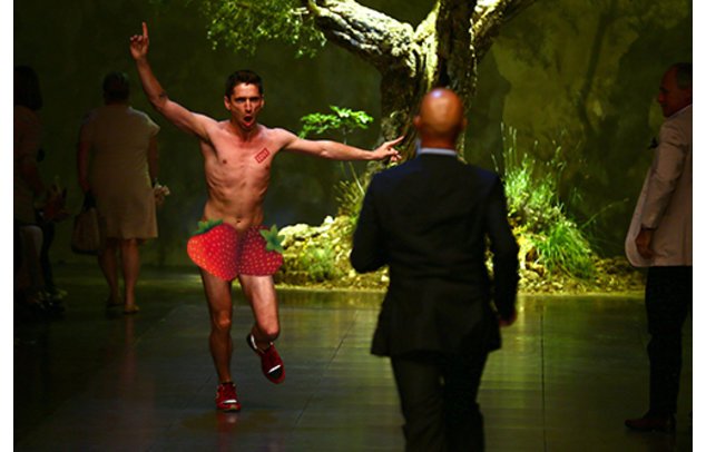 Flitzer bei Dolce & Gabbana Flitzer bei Dolce & Gabbana