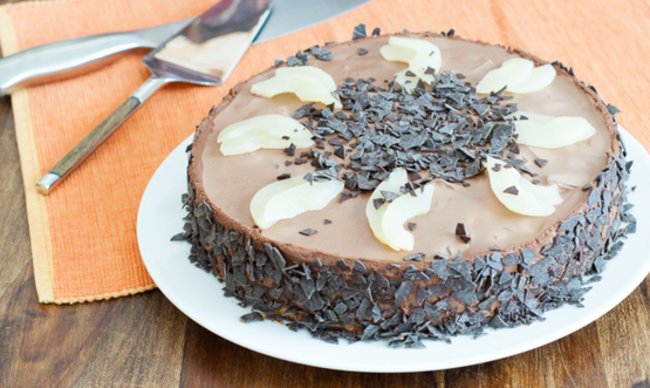 Zum immer-wieder-Nachbacken: Birnen-Schokomousse-Torte-4 Zum immer-wieder-Nachbacken: Birnen-Schokomousse-Torte-4