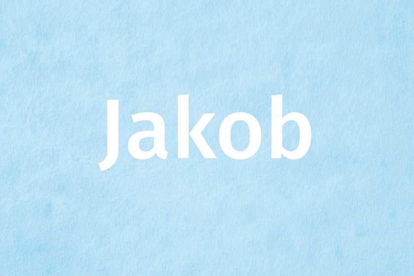 Name Jakob