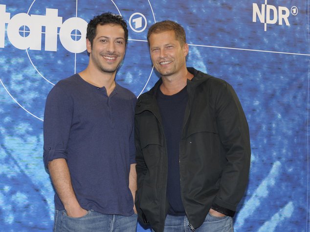 Tatort-Darsteller Til Schweiger und Fahri Ogün Yardim Tatort-Darsteller Til Schweiger und Fahri Ogün Yardim