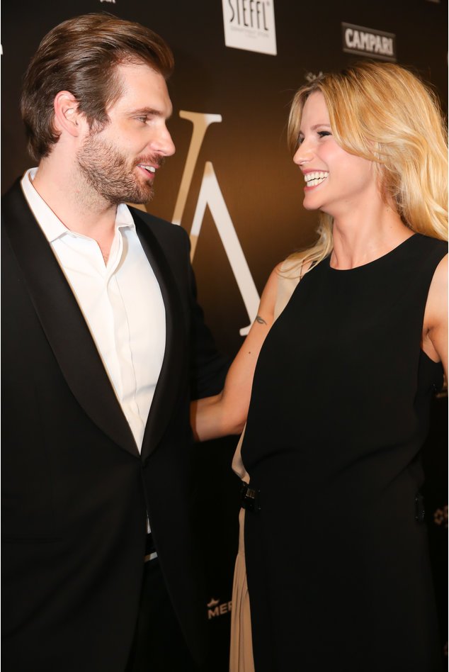 Michelle Hunziker und Tomaso Trussardi bei einem Event Michelle Hunziker und Tomaso Trussardi bei einem Event