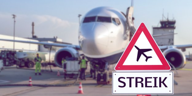 Flughafen-Streik: An diesen Flughäfen wird Donnerstag die Arbeit niedergelegt