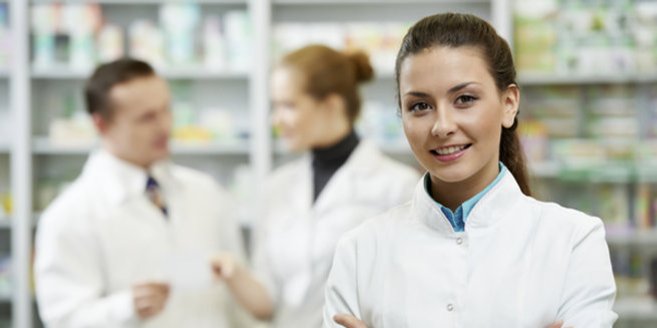 Puregon®: Gruppe von Apothekern Puregon®: Gruppe von Apothekern