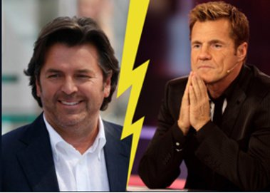 Eiseskälte zwischen Dieter Bohlen und Thomas Anders. Eiseskälte zwischen Dieter Bohlen und Thomas Anders.