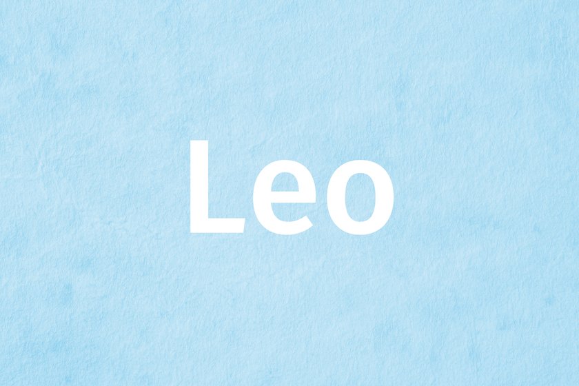 #3 Sommer-Jungenname: Leo