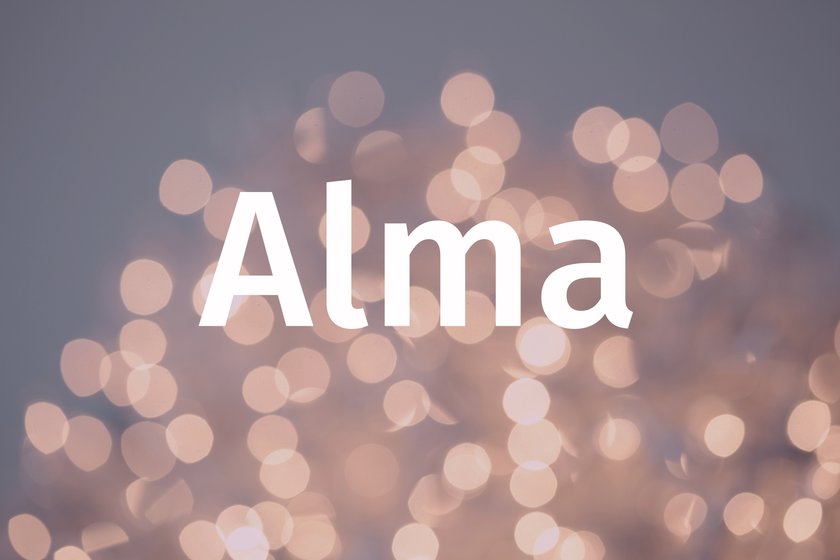 Name Alma