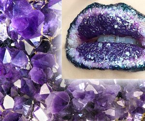 Geode Lips: Edelstein-Lippen erobern Instagram