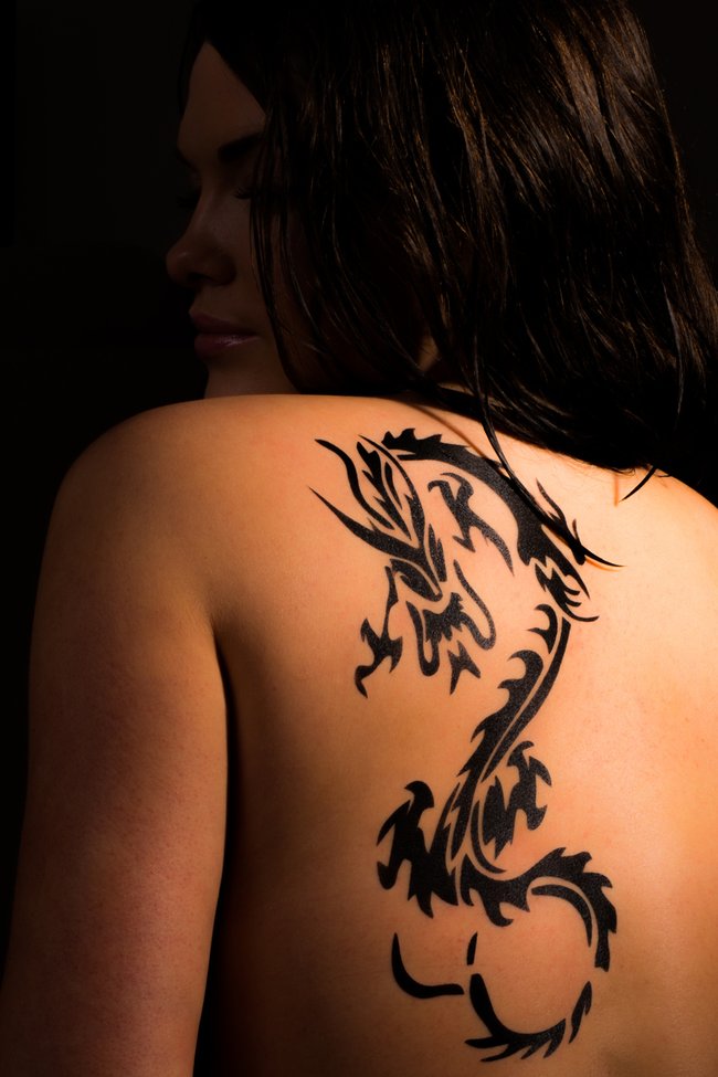Drachen Tattoo Rücken