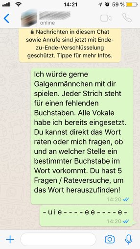 Spiel whatsapp WhatsApp für