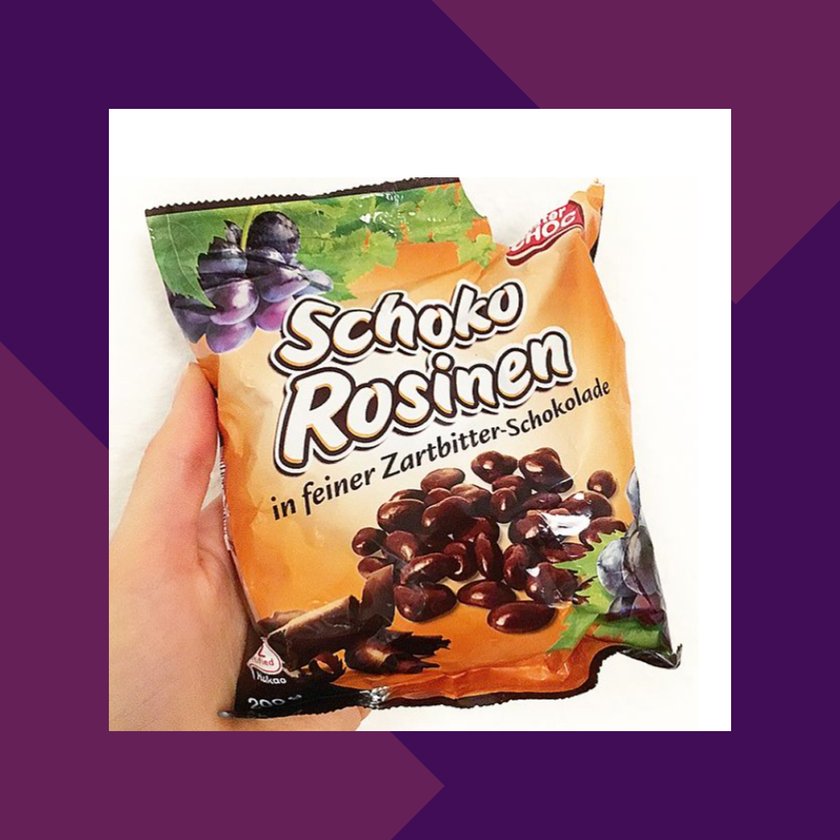 #13 Schoko-Rosinen in Zartbitterschokolade