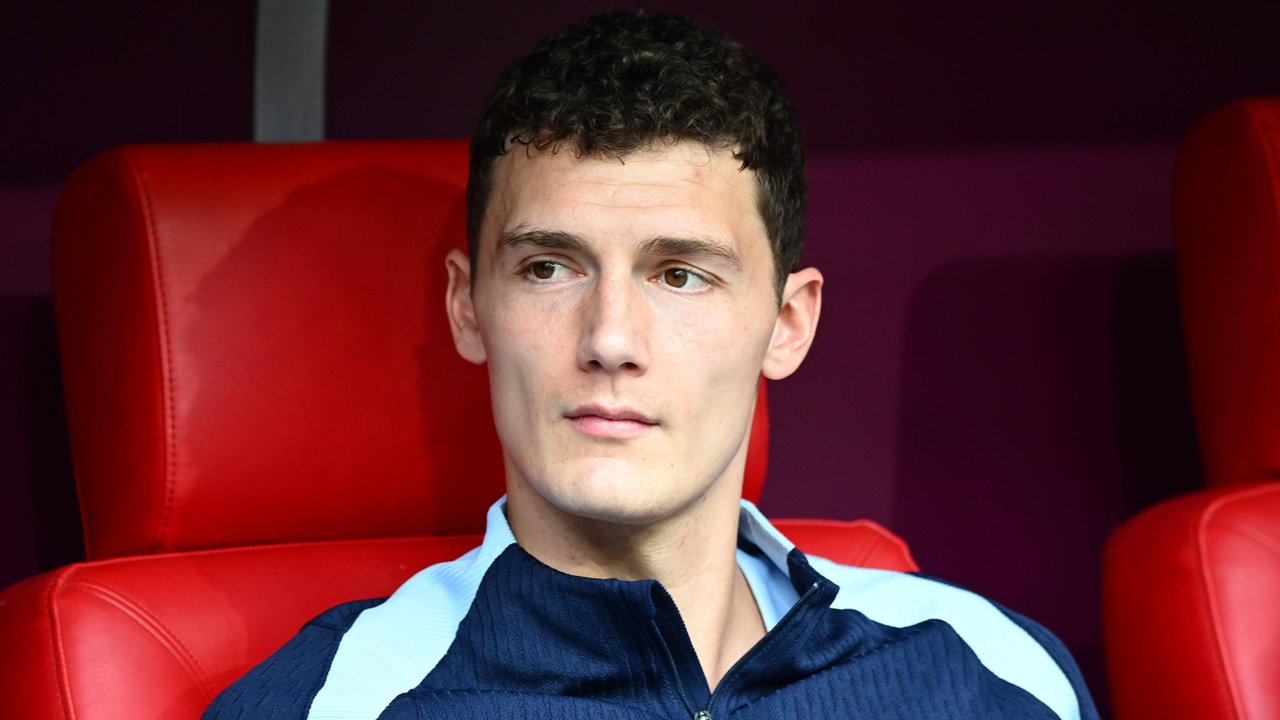 Benjamin Pavard beim Spiel zwischen Frankreich und Belgien bei der EM 2024.