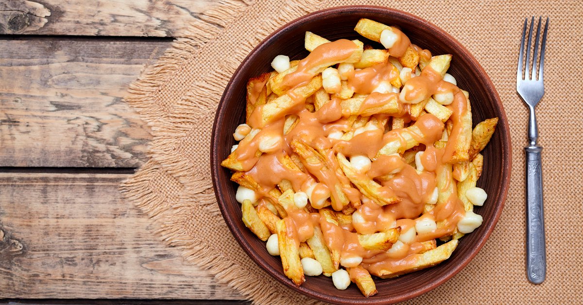 Poutine-Rezept für Pommes mit Bratensoße