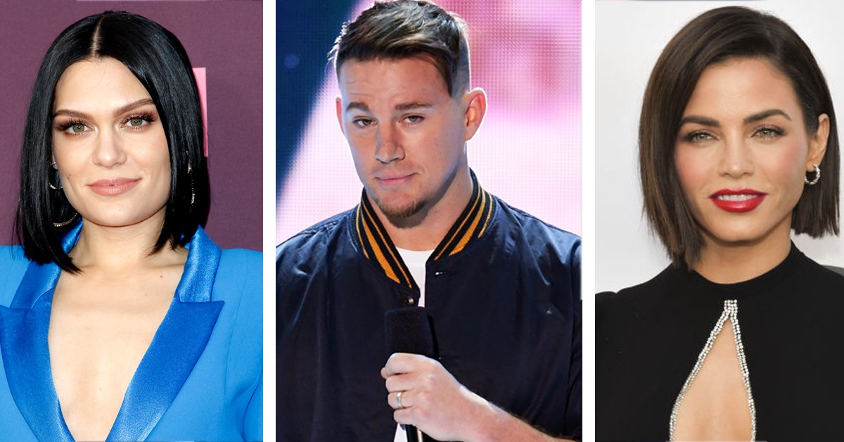 Sängerin Jessie J, Channing Tatum und seine Exfrau Jenna Dewan Sängerin Jessie J, Channing Tatum und seine Exfrau Jenna Dewan