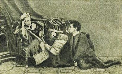 Leopold von Sacher-Masoch mit Fannie Pistor Bagdanow