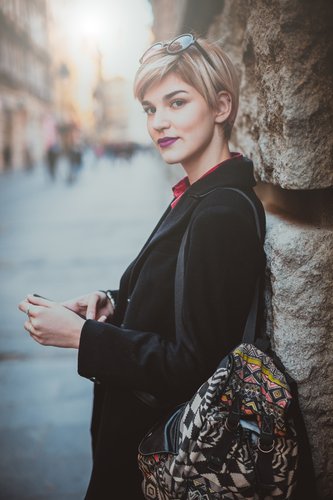 Pixie-Cut stylen