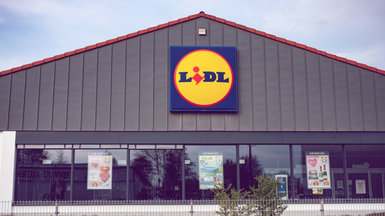 Lidl supermarket in Aachen on May 1st, 2021 GERMANY - AACHEN - LIDL