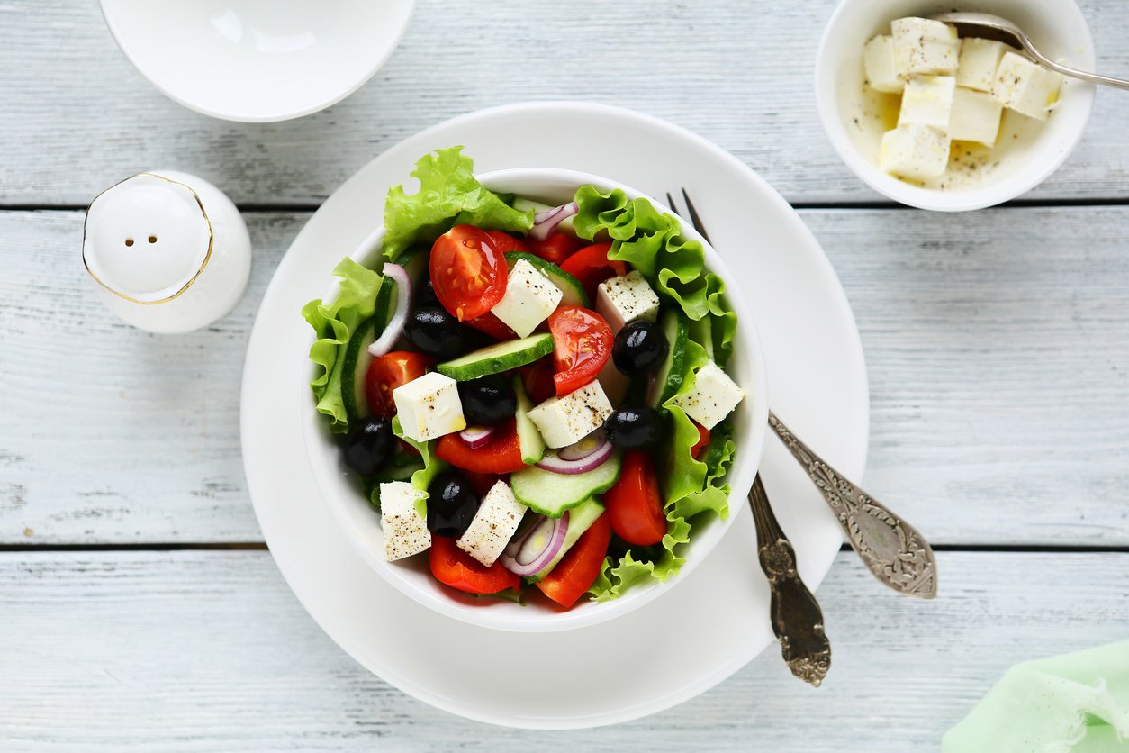 Griechischer Salat zum Abnehmen