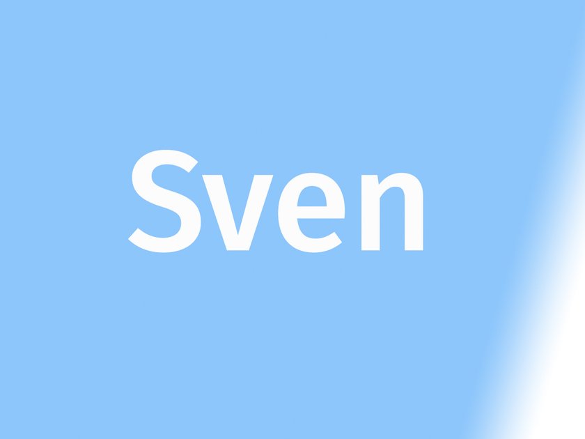 Name Sven