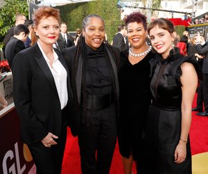 In schwarzen Roben gegen Sexismus in Hollywood