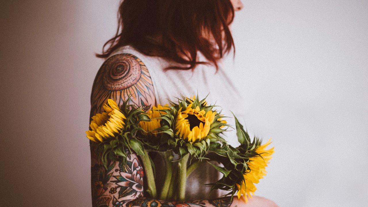 Blumen-Tattoos