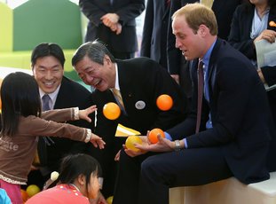 Prinz William in Japan Prinz William in Japan