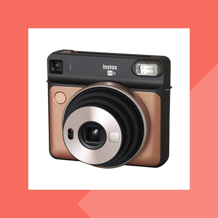 Fujifilm-Sofortbildkamera mit Selfie-Spiegel und Selbstauslöser