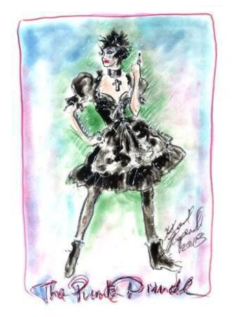 Karl Lagerfeld entwirft Dirndl Karl Lagerfeld entwirft Dirndl