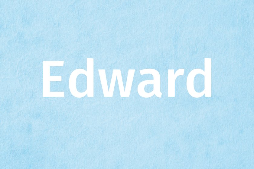 Name Edward