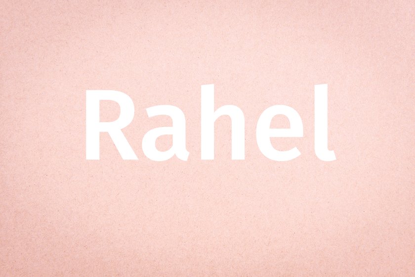 Biblische Mädchennamen und ihre Bedeutung - Rahel