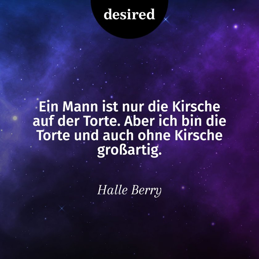 Zitat von Halle Berry
