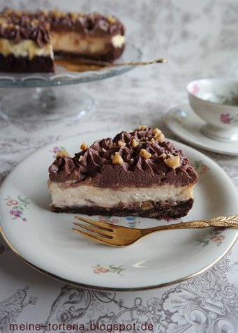 Foodbloggerin Anja hat Snickers Cheesecake gebacken Foodbloggerin Anja hat Snickers Cheesecake gebacken
