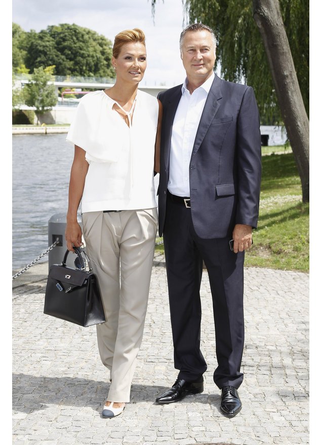 Franziska van Almsick ist schwanger Franziska van Almsick ist schwanger