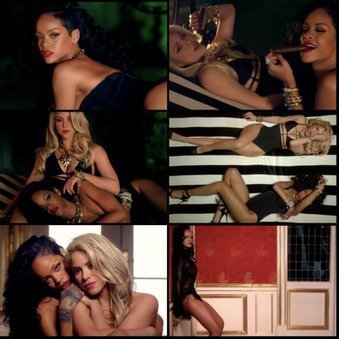 Rihanna und Shakira im Video zu „Can’t Remember to forget you“ Rihanna und Shakira im Video zu „Can’t Remember to forget you“