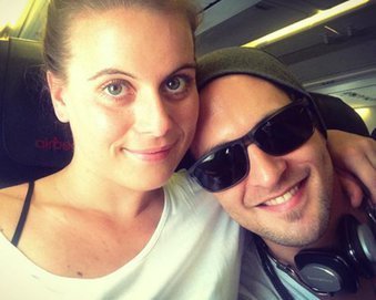Alexander Klaws mit seiner Freundin Nadja Alexander Klaws mit seiner Freundin Nadja