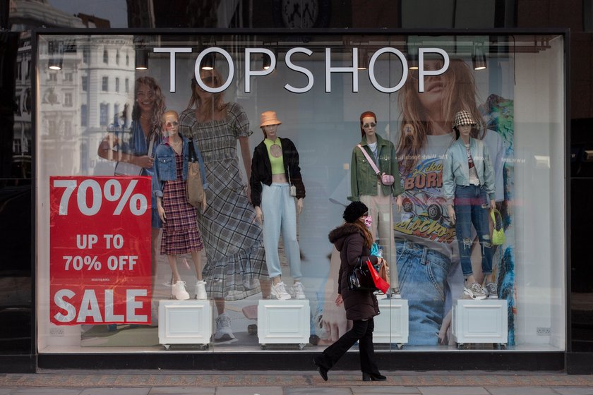H&M, Zara & Co.: Diese Geschäfte verschwinden jetzt aus deiner Innenstadt - Arcadia Group Topshop