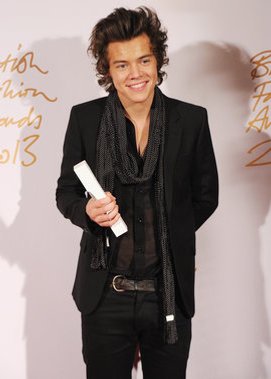Harry Styles bei den British Fashion Awards Harry Styles bei den British Fashion Awards