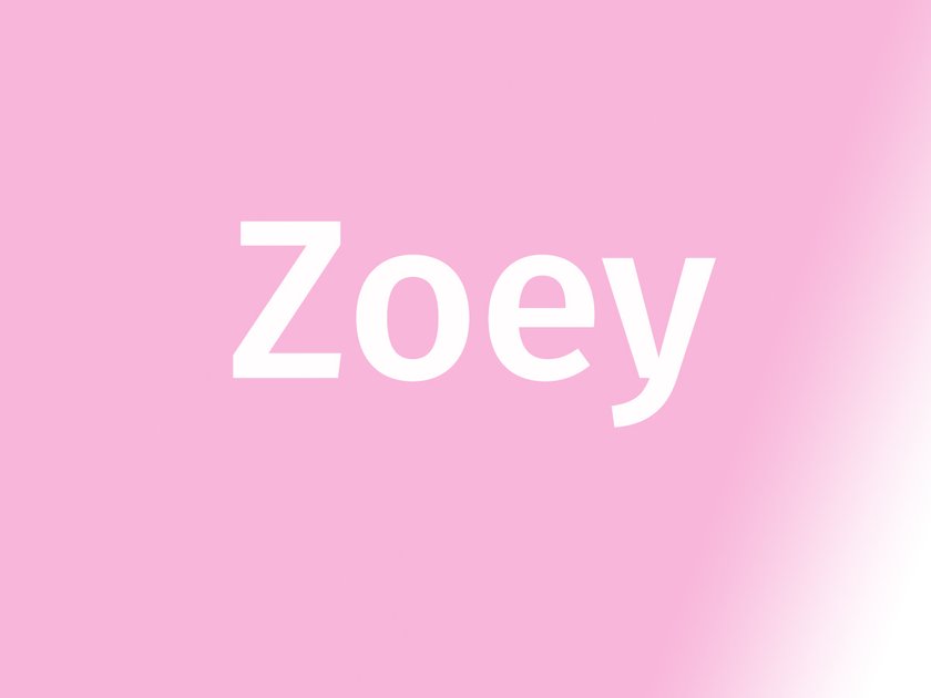Name Zoey