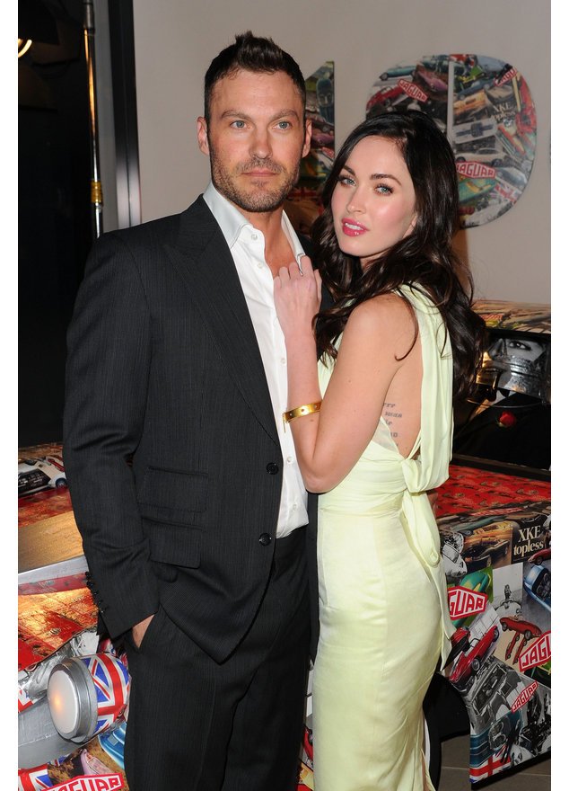 Brian Austin Green und Megan Fox sind ein glückliches Paar Brian Austin Green und Megan Fox sind ein glückliches Paar