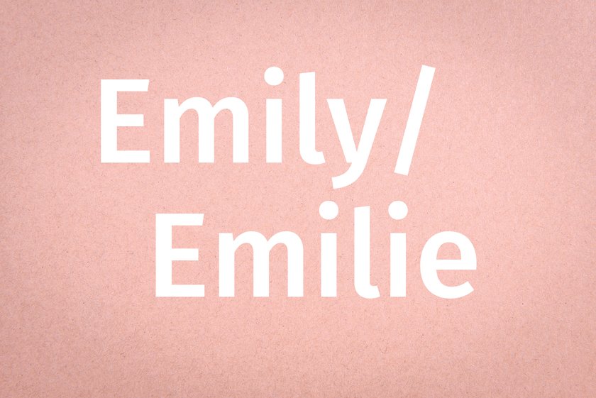 Vorname Emily / Emilie