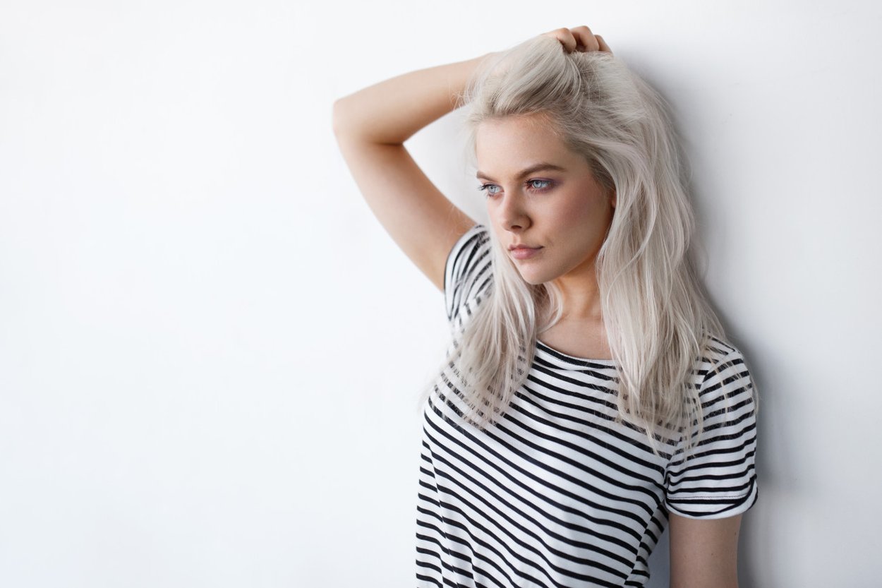 Haare grau färben - Look Haare grau färben - Look