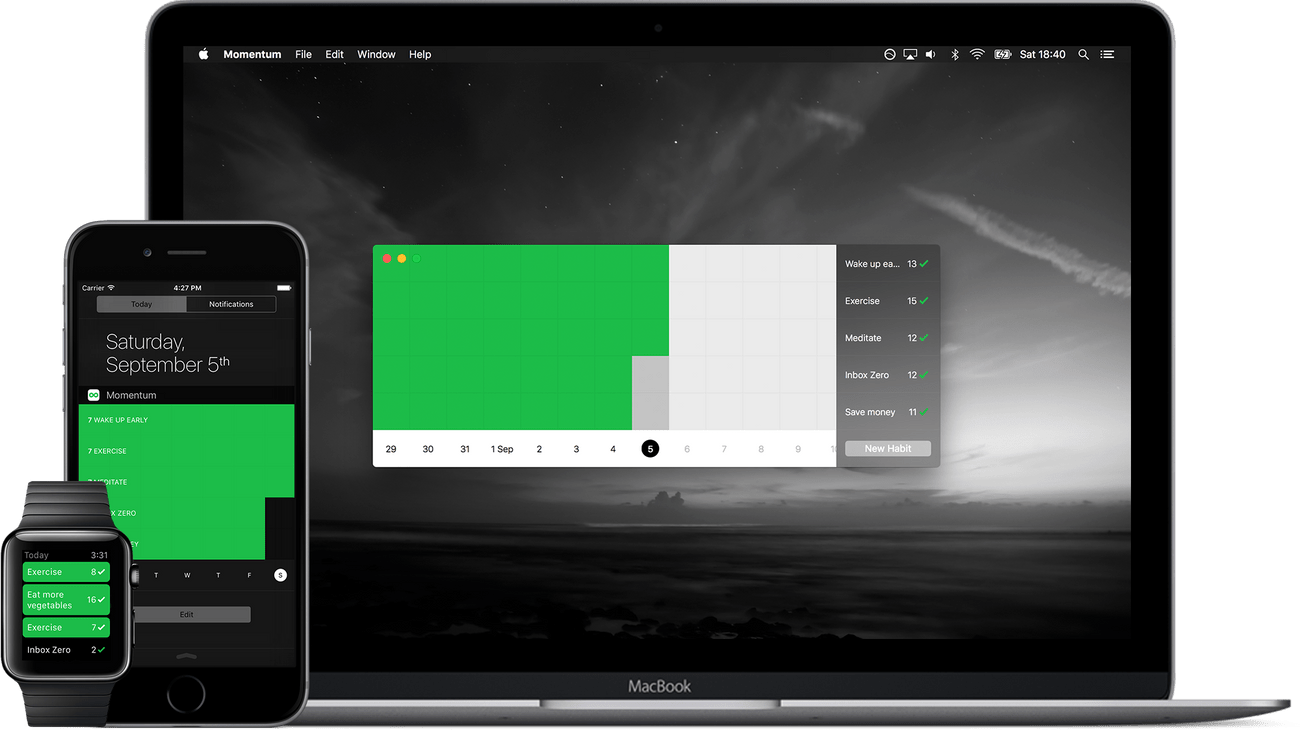 Momentum Habit Tracker Momentum Habit Tracker