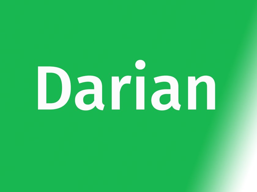 Name Darian